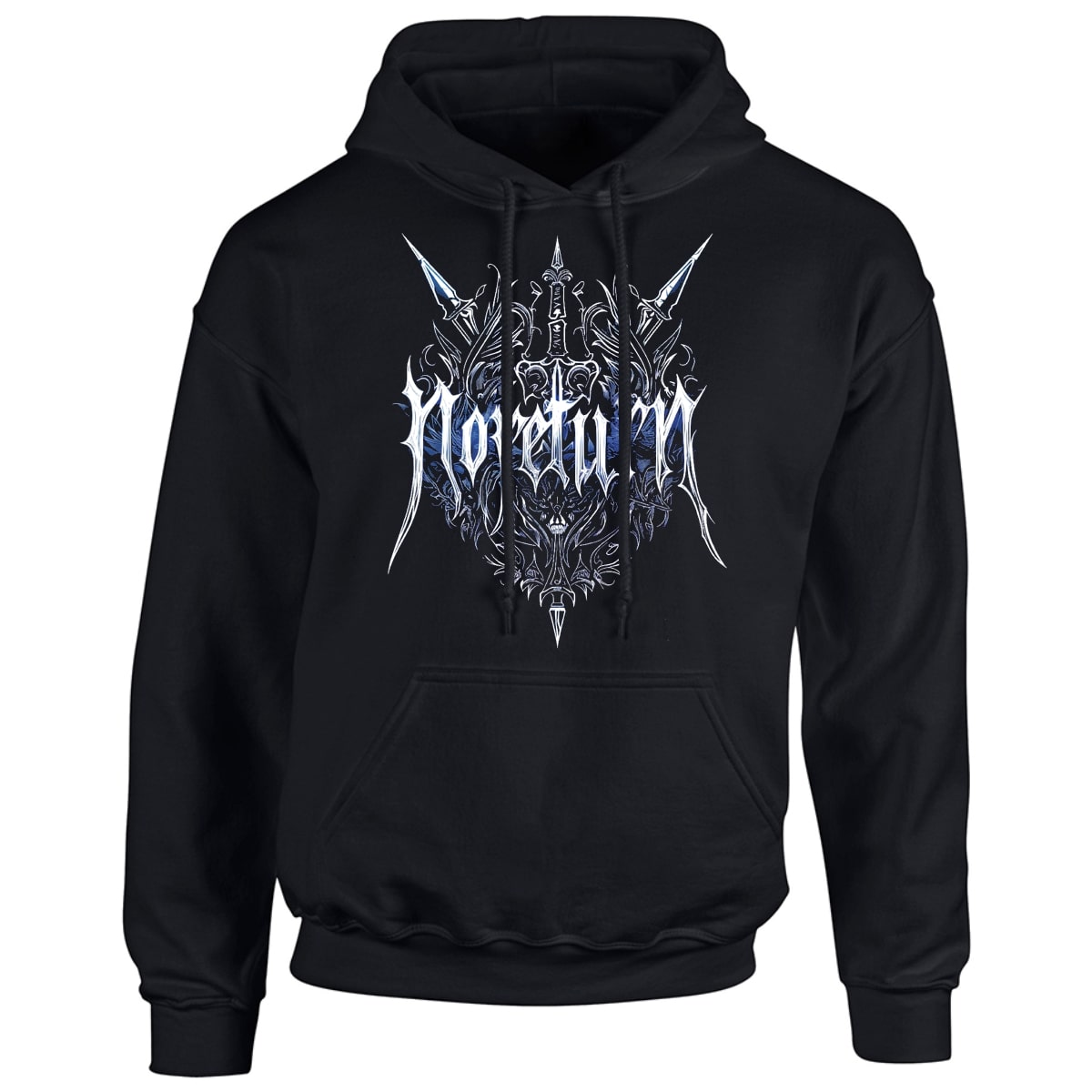 Bild von No Return - 'Fortress' Hoody [schwarz]